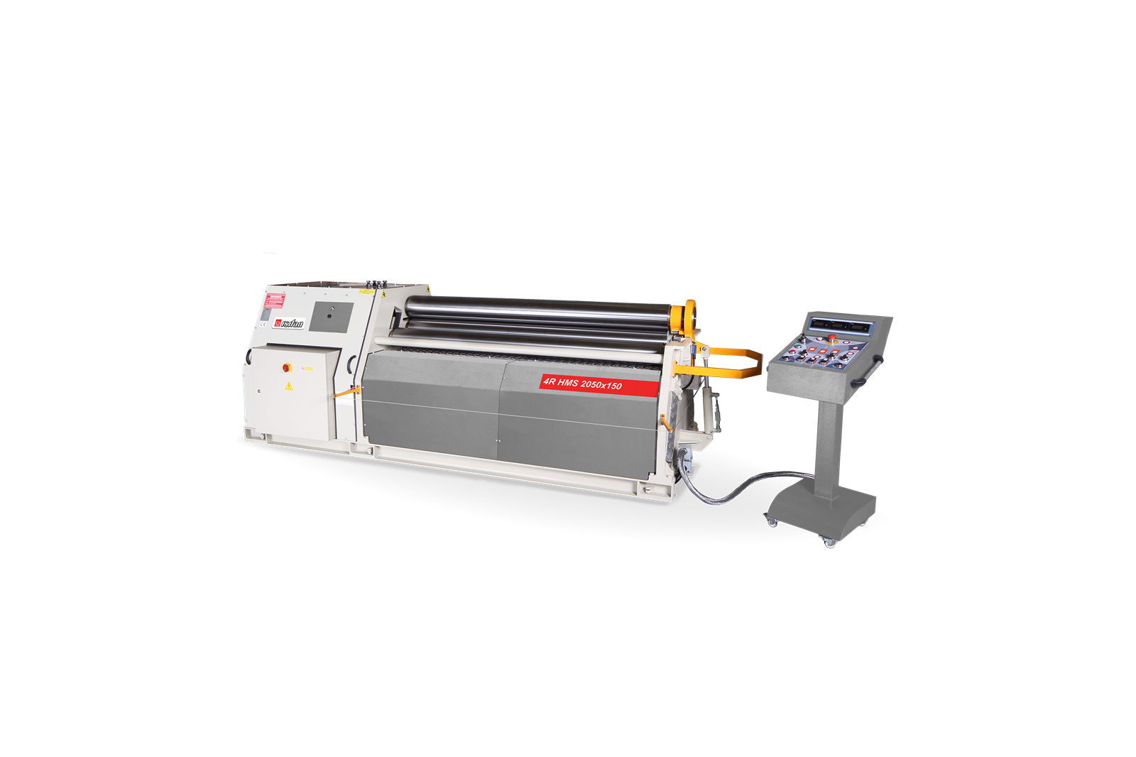 Isıtan 4R HMS 650x80 Hydraulıc 4 Roll Plate Rollıng Machınes