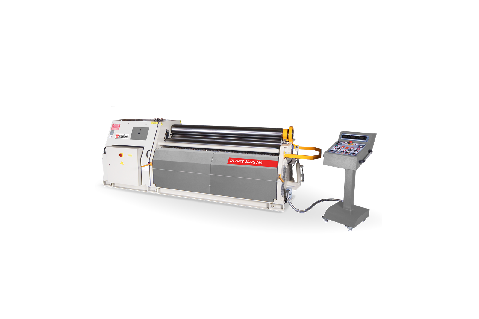 Isıtan 4R HMS 650x80 Hydraulıc 4 Roll Plate Rollıng Machınes