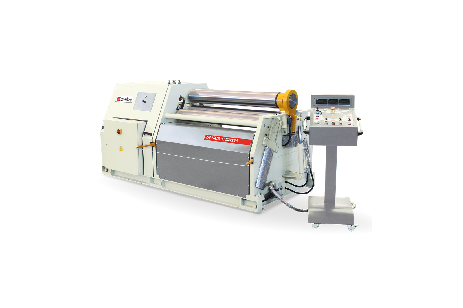 Isıtan 4R HMS 650x80 Hydraulıc 4 Roll Plate Rollıng Machınes