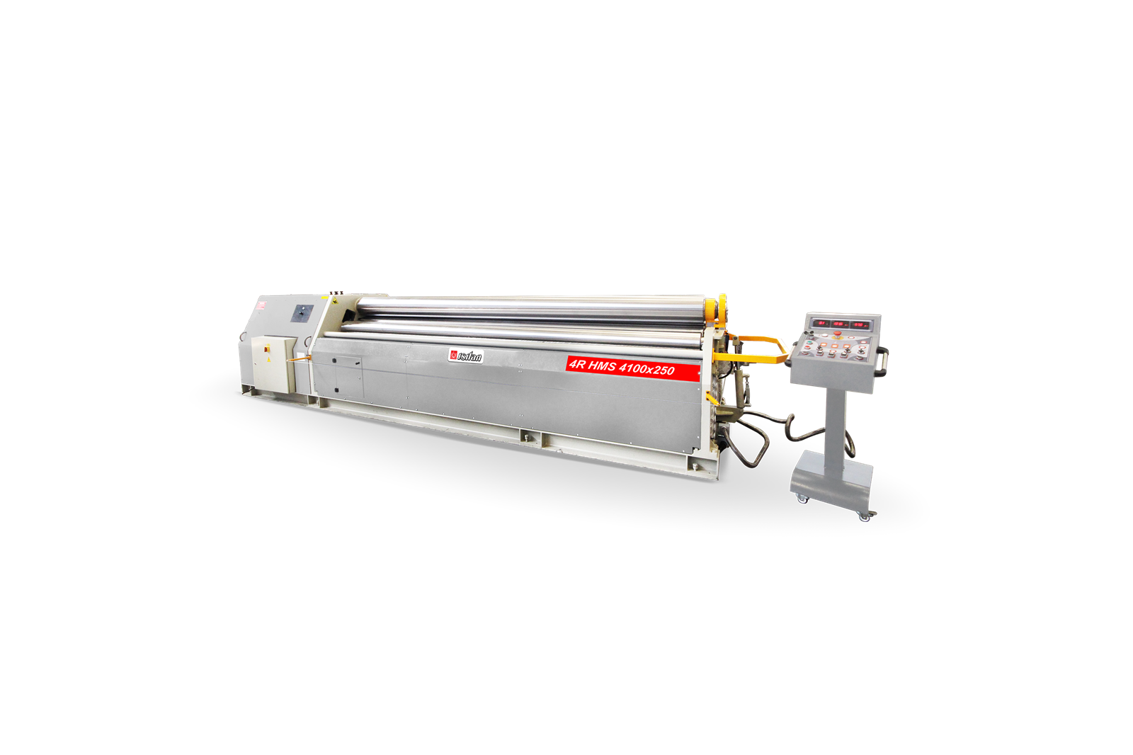 Isıtan 4R HMS 650x80 Hydraulıc 4 Roll Plate Rollıng Machınes