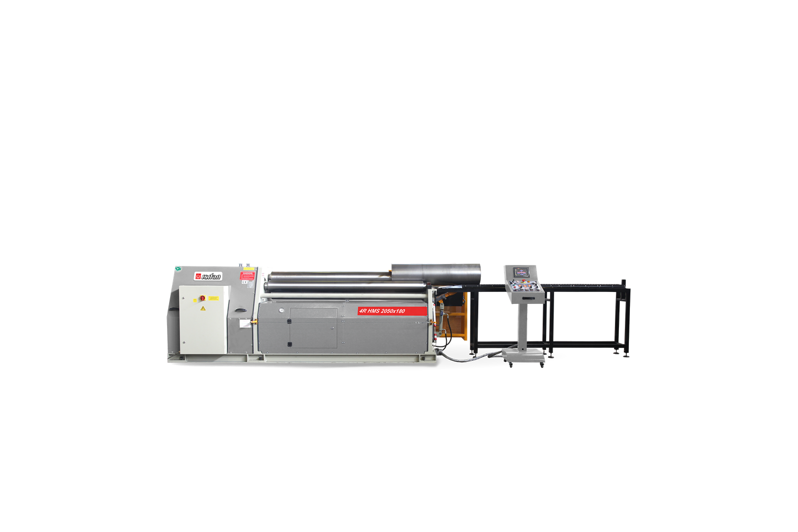 Isıtan 4R HMS 650x80 Hydraulıc 4 Roll Plate Rollıng Machınes