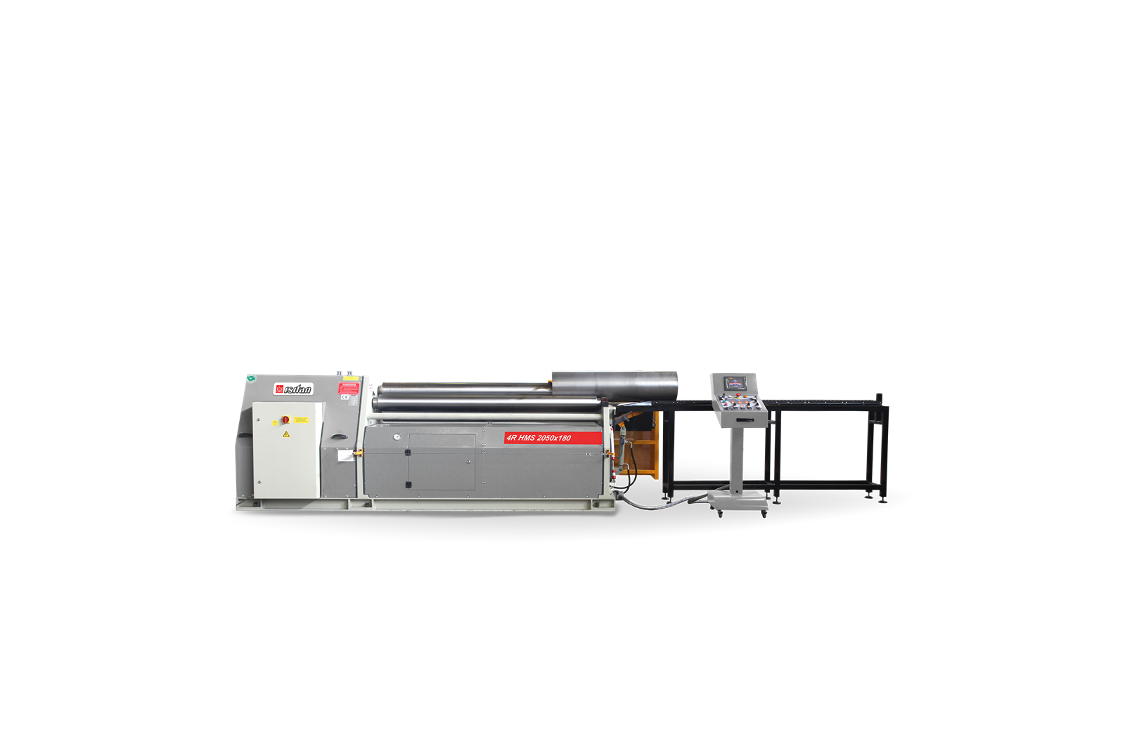 Isıtan 4R HMS 650x80 Hydraulıc 4 Roll Plate Rollıng Machınes