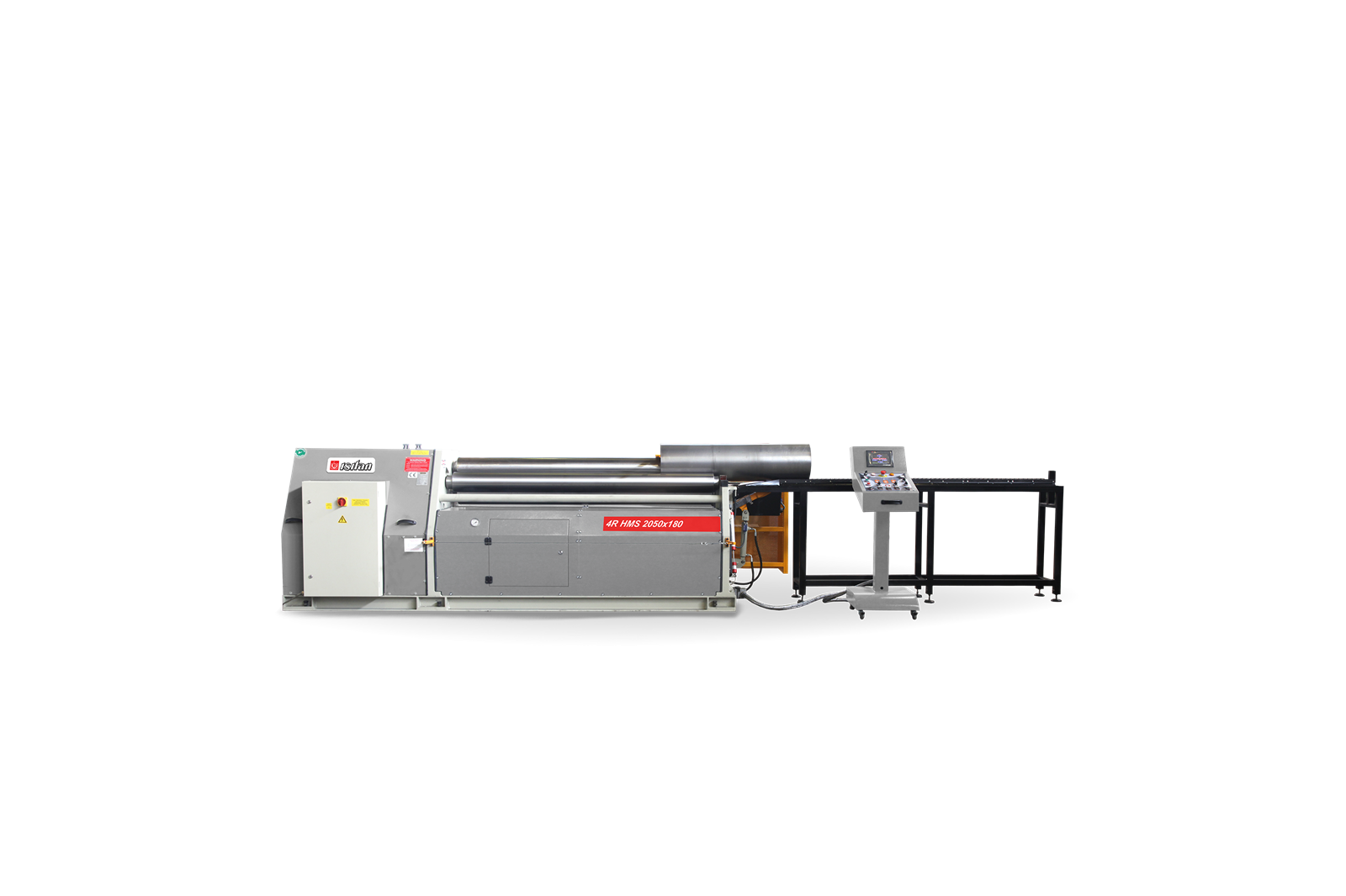 Isıtan 4R HMS 650x80 Hydraulıc 4 Roll Plate Rollıng Machınes