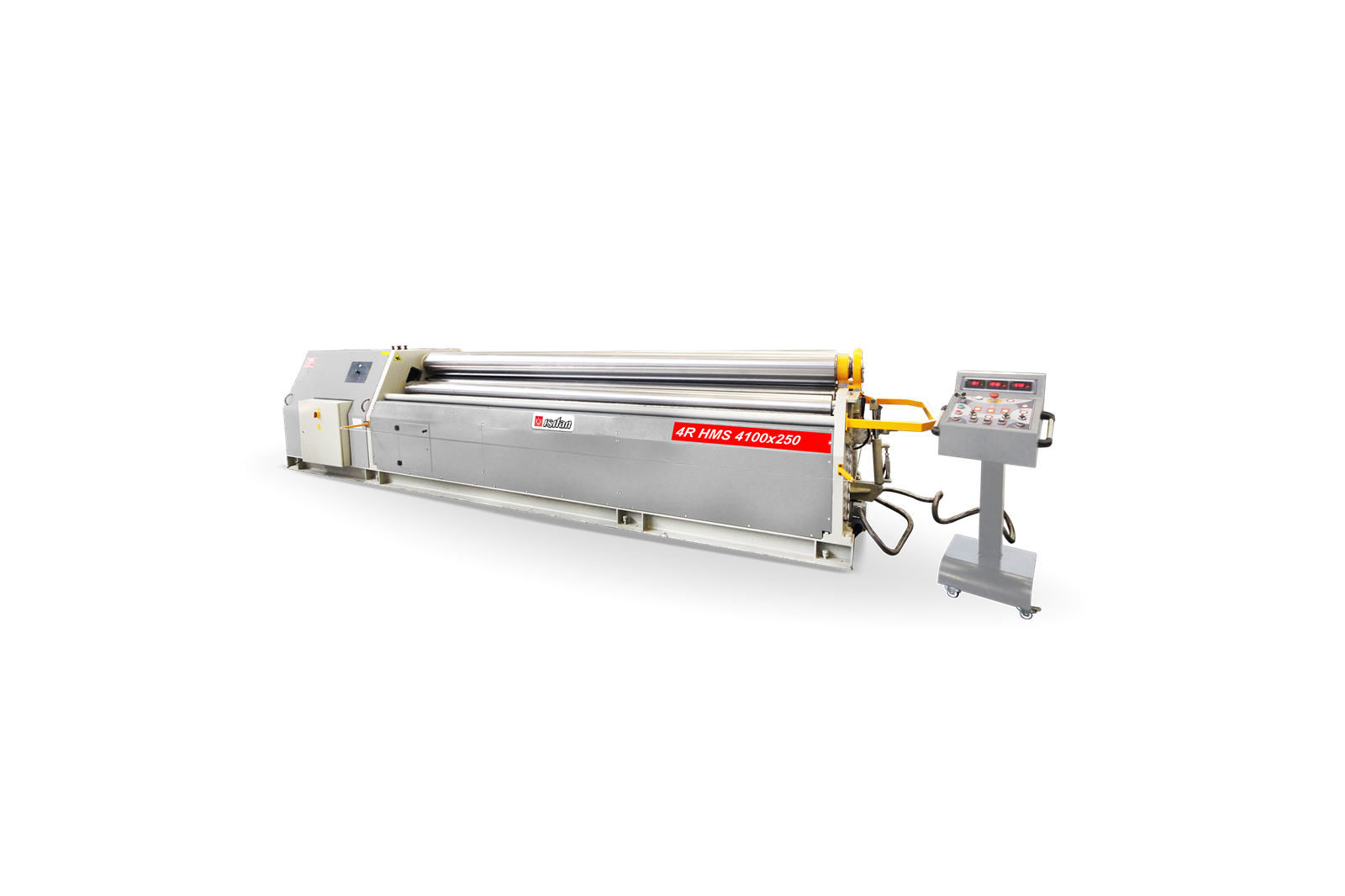Isıtan 4R HMS 650x80 Hydraulıc 4 Roll Plate Rollıng Machınes
