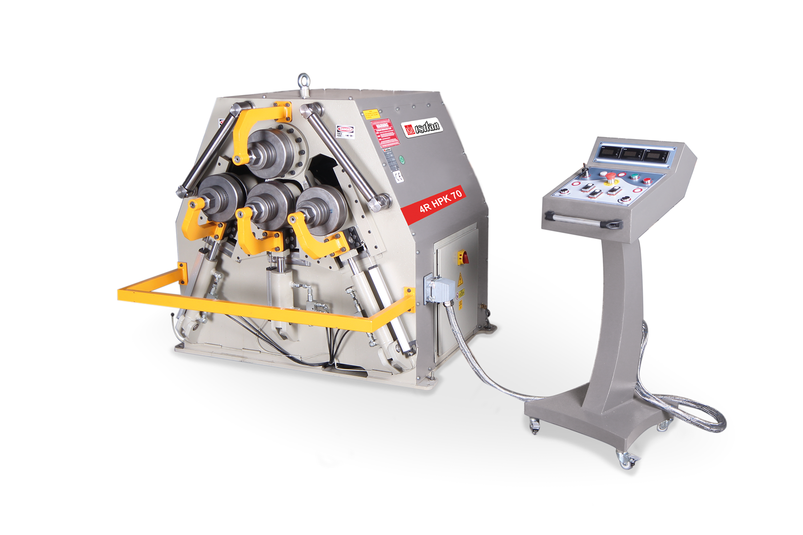 Isitan 4R HPK 70 Hydraulic 4 Roll Profile And Pipe Bending Machine