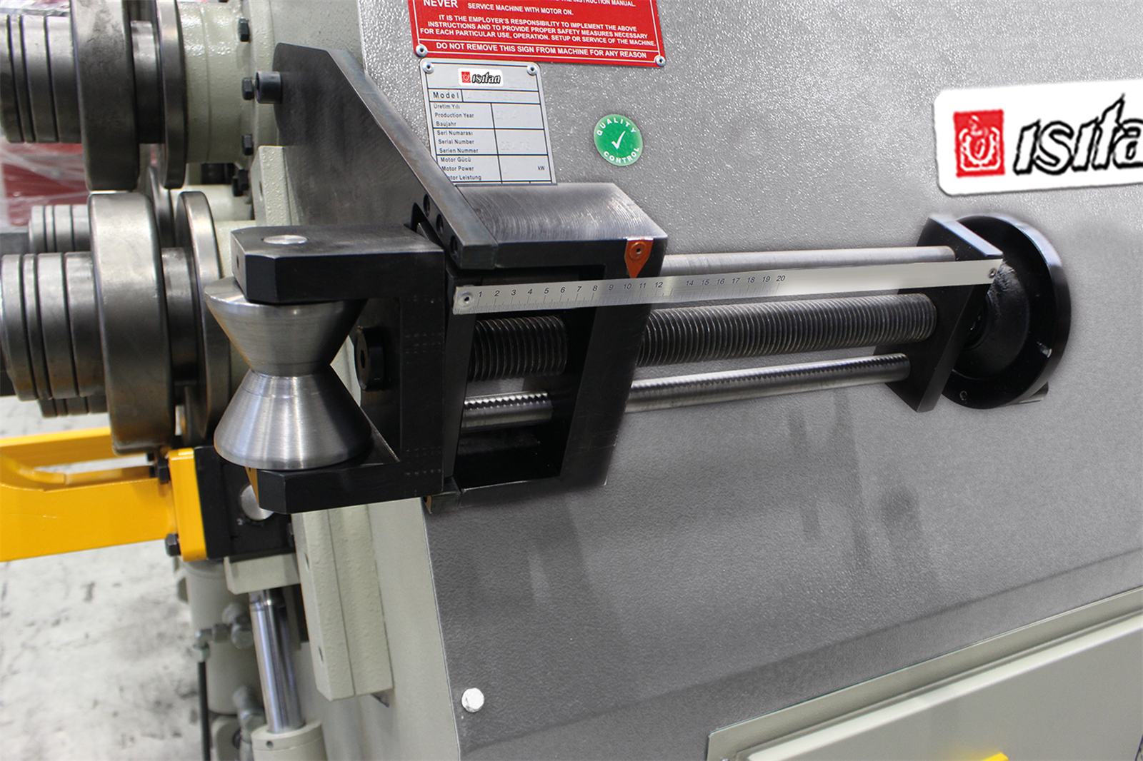Isitan 4R HPK 70 Hydraulic 4 Roll Profile And Pipe Bending Machine