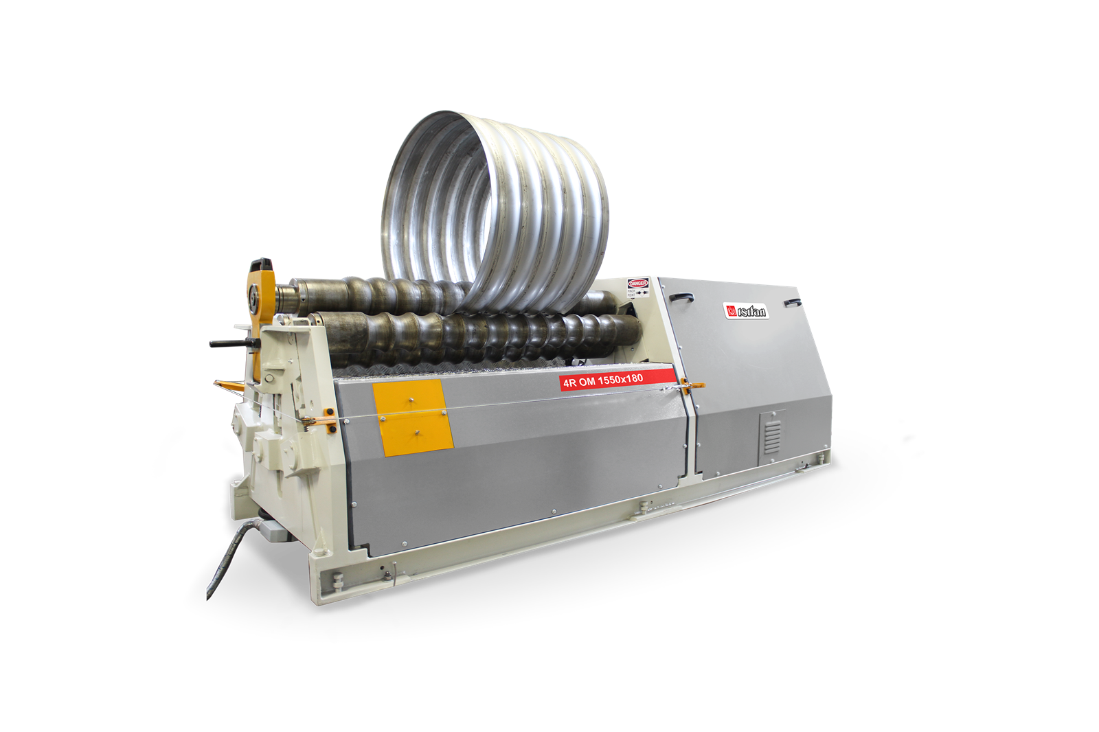 Isitan 4RM OM 1550x180 Hydraulic 4 Roll Plate Rolling Machines