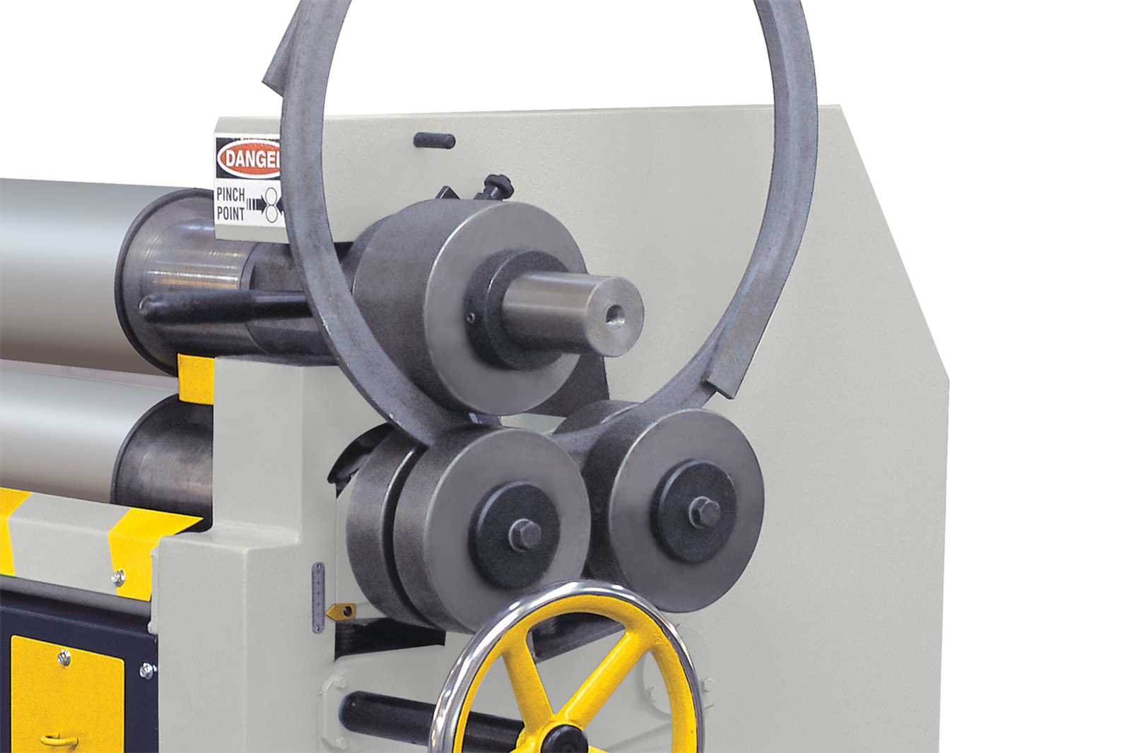 Isıtan MRM-S 1050x130 Motorized 3Rolls Plate Bending Machine