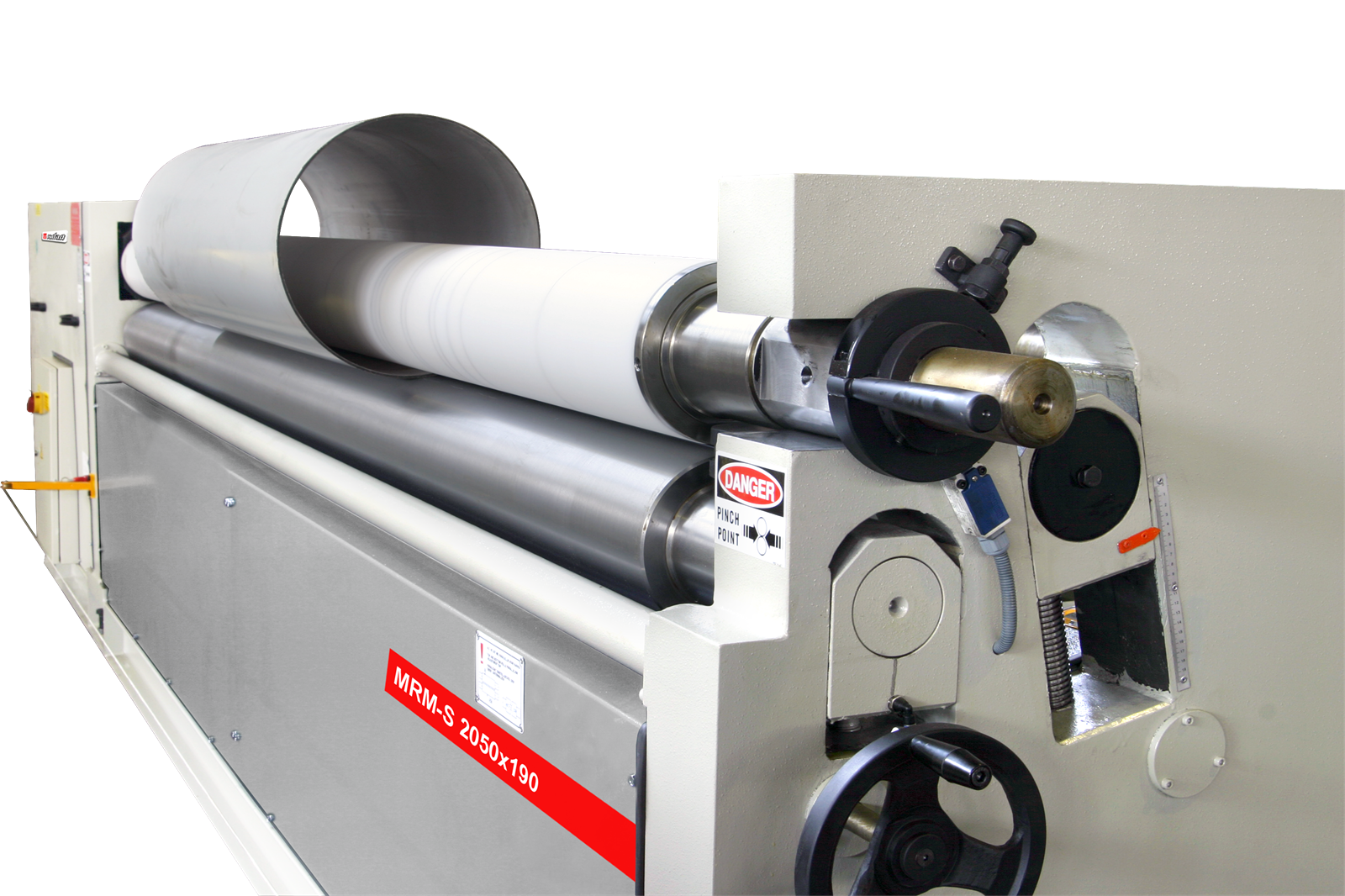 Isıtan MRM-S 1050x130 Motorized 3Rolls Plate Bending Machine