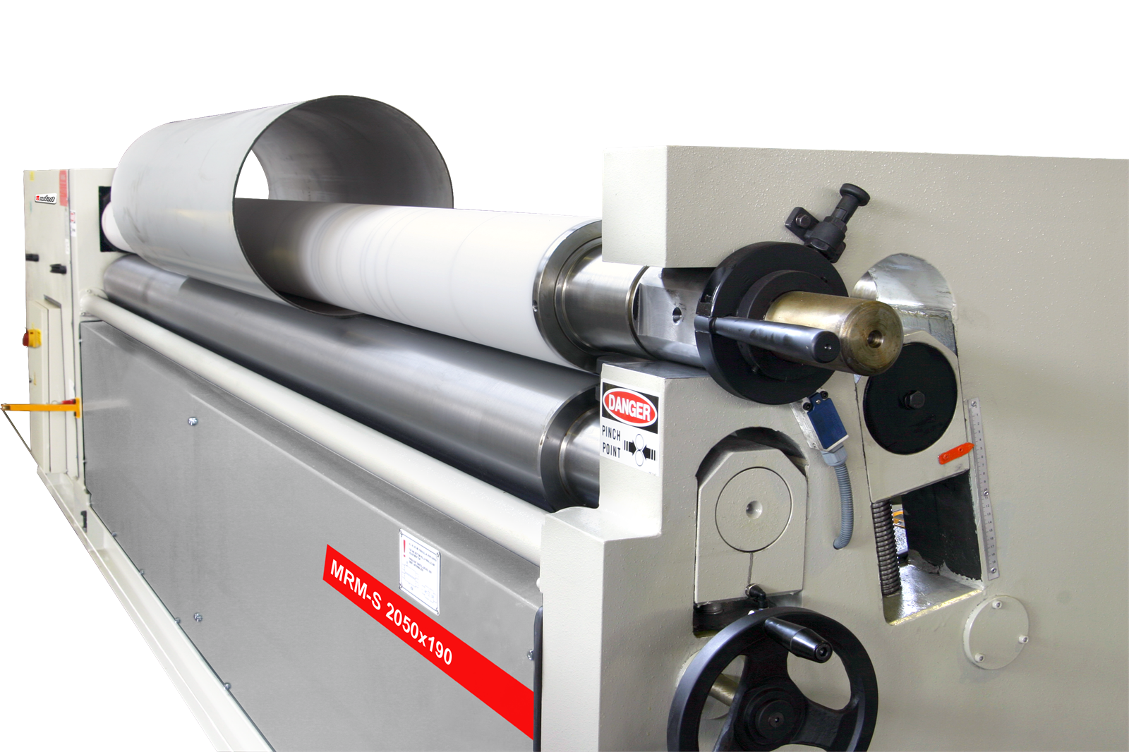 Isıtan MRM-S 1050x130 Motorized 3Rolls Plate Bending Machine