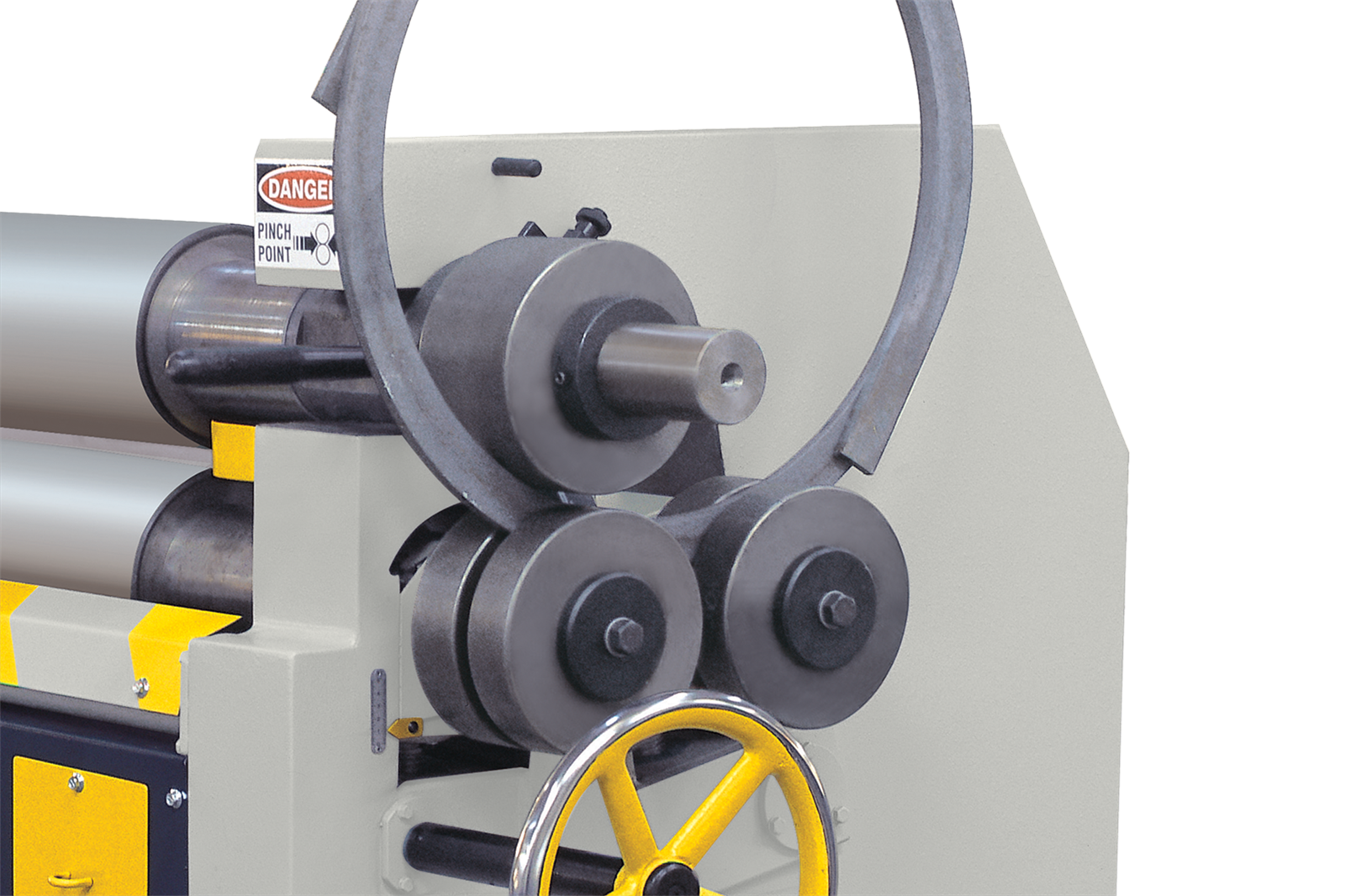 Isıtan MRM-S 1050x130 Motorized 3Rolls Plate Bending Machine