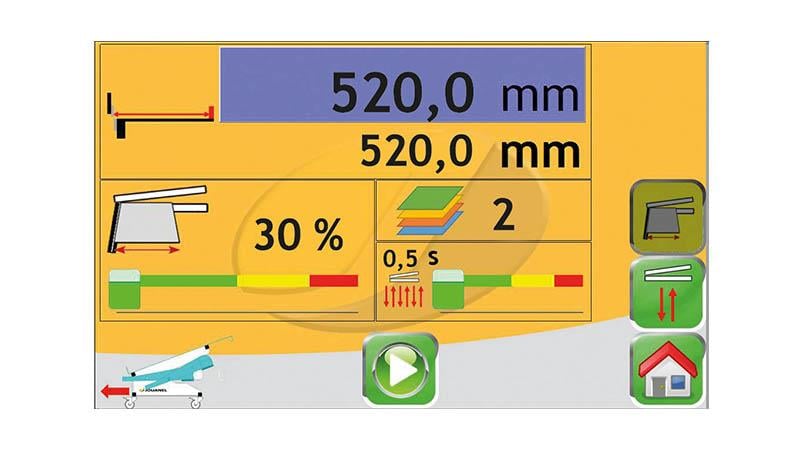 Jouanel CGI2050A-BAE Electric Shears 2m x 2mm With Electric Back Gauge 5-750mm And CNC Control
