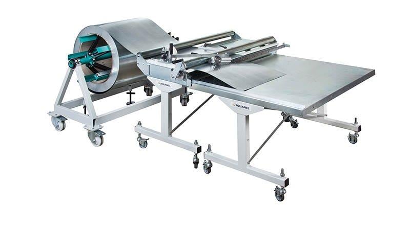 Jouanel CLD-TAB-1M Exit Table 1m On Wheels For CLD Cutting Lines