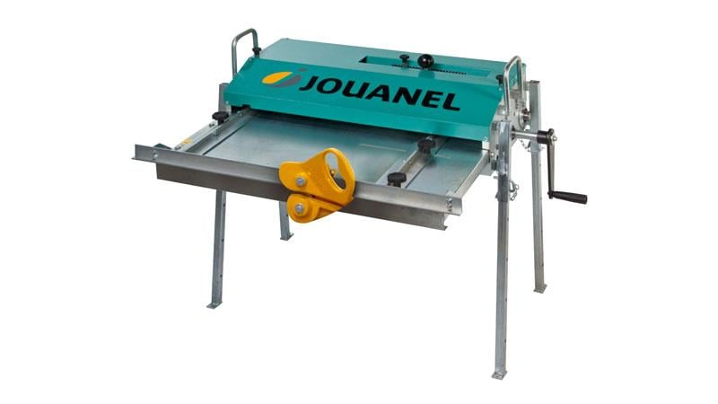 Jouanel PBC650M Manual Roll Forming Machine To Form Cleats Roofing Tray Up To 650mm