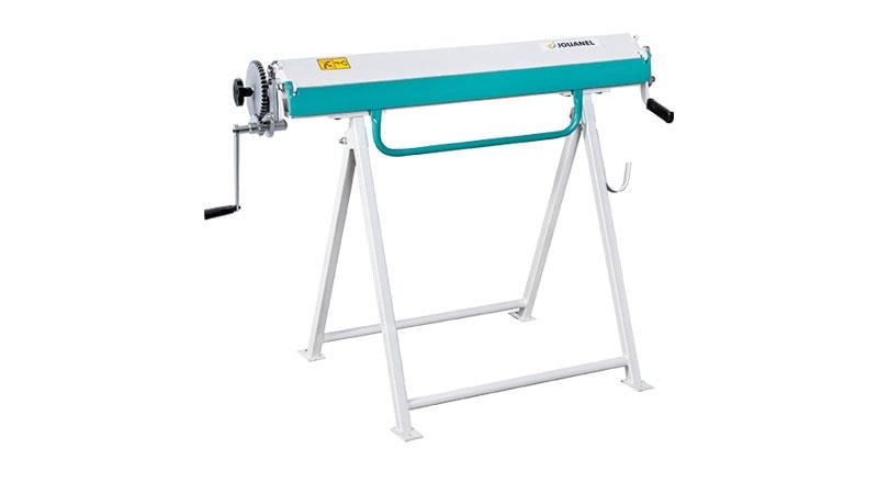 Jouanel PCL1270A Manual Building Site Folding Machine 1.27 m - Zinc 0.7 mm Folding Legs