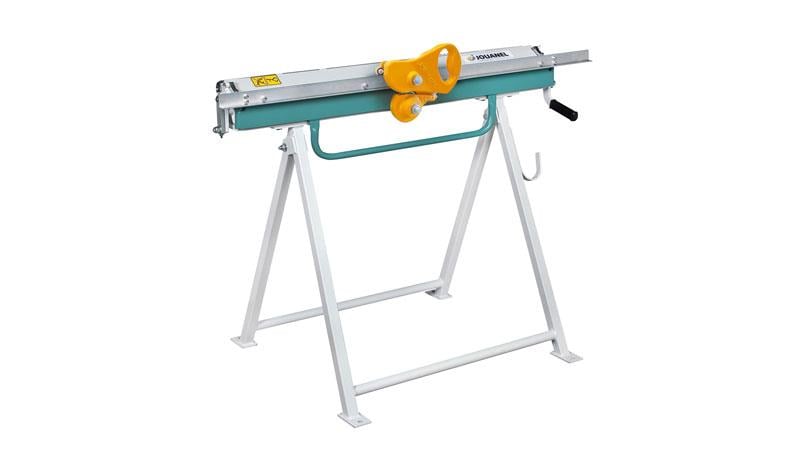 Jouanel PCL1270A Manual Building Site Folding Machine 1.27 m - Zinc 0.7 mm Folding Legs