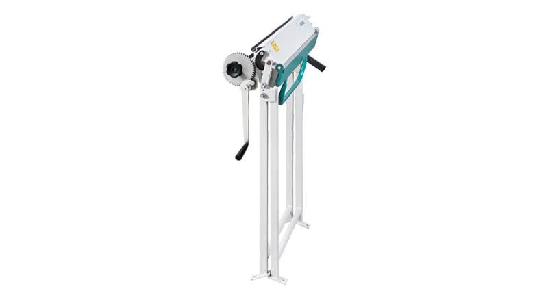 Jouanel PCL1270A Manual Building Site Folding Machine 1.27 m - Zinc 0.7 mm Folding Legs