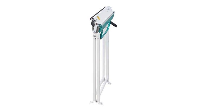 Jouanel PCL1270A Manual Building Site Folding Machine 1.27 m - Zinc 0.7 mm Folding Legs