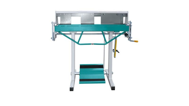 Jouanel PCX1020T Manual Segmented Folding Machine 1m Zinc 1.5mm Steel 1.2mm Angle Gauge
