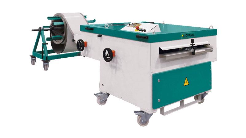 Jouanel PROBAC-HT-CE Variable Speed Motor Electric Roll Former For Standing Seam 220 V Electric Transversal Cutting And Slitting Integrated