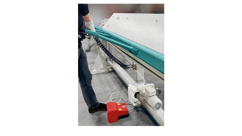 Jouanel PVX2040PEPN Workshop Folding Machine 2.04 m With Electric Clamping Tool and Pneumatic Folding
