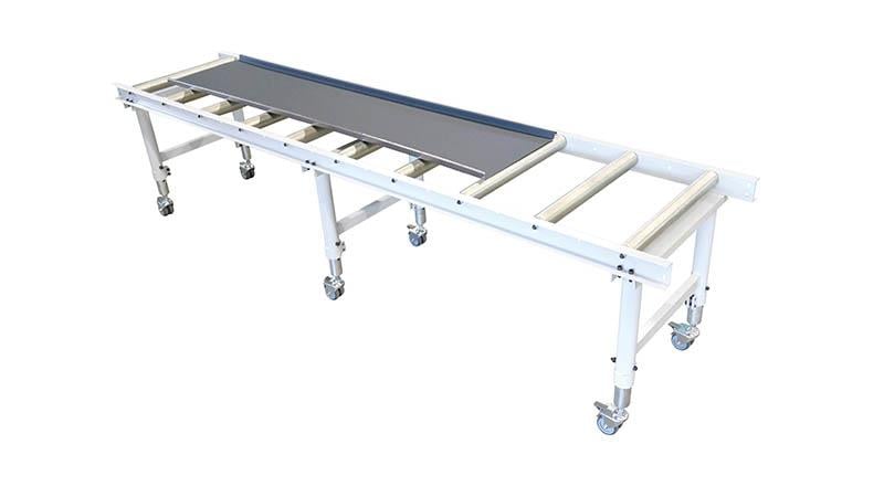 Jouanel TR3 Roller Conveyor Width 700 mm Length 2900 mm Height 600/900 mm