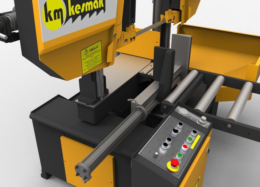 Kesmak KLY DG 420 Linear Guideway Column - Linear Guideway Table