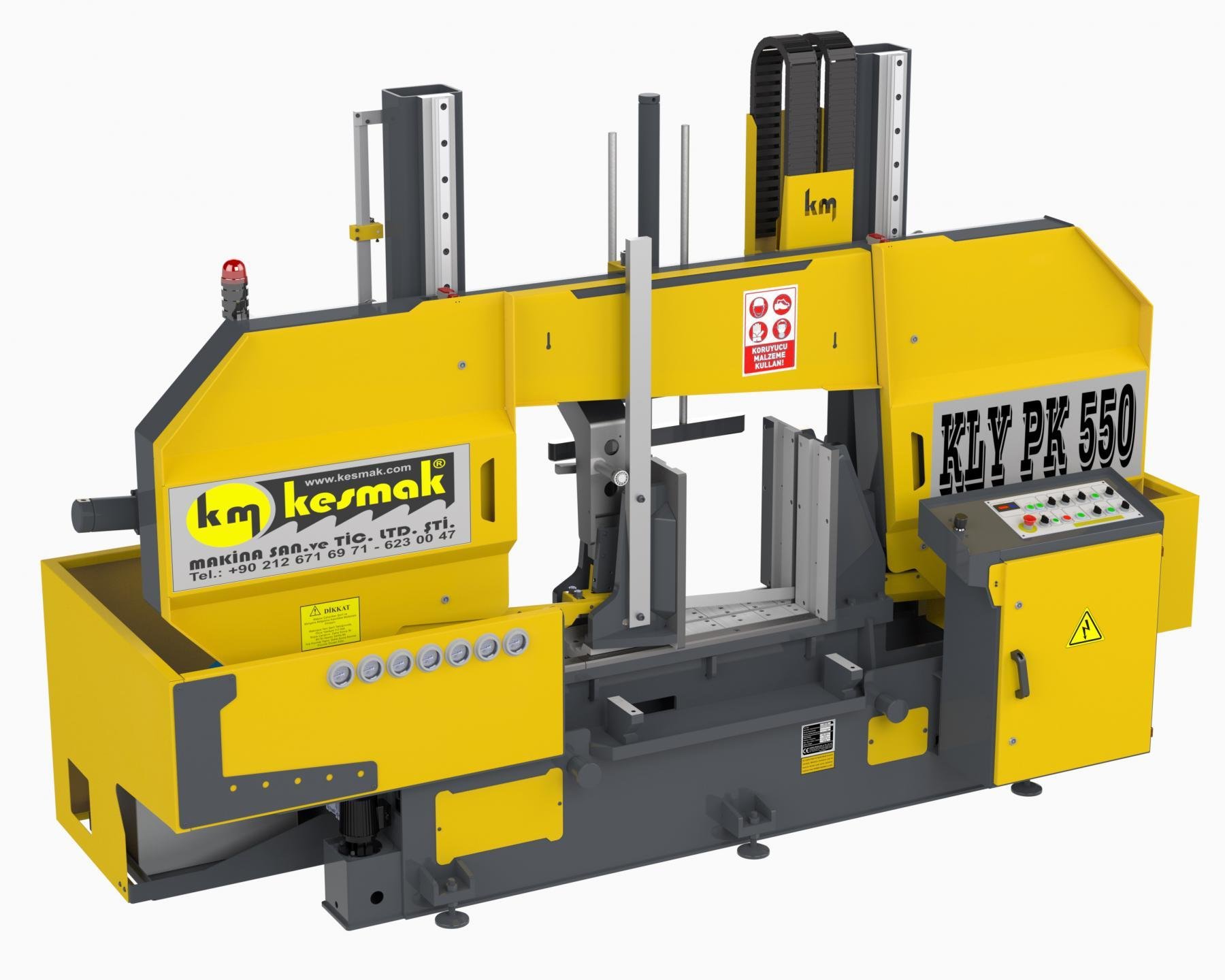 Kesmak KLYPK550 Linear Guideway Column - Linear Guideway Table