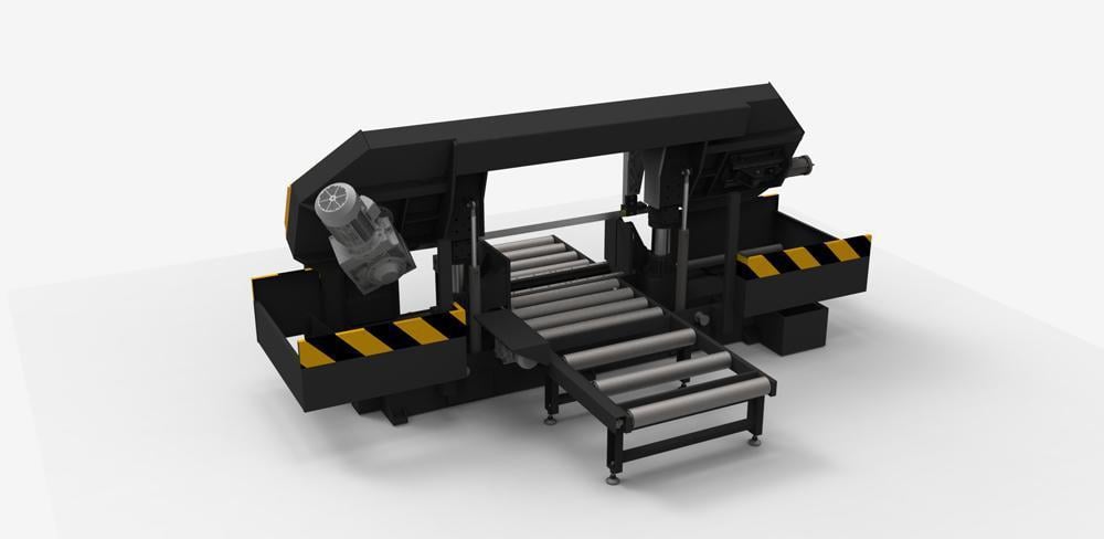 Kesmak KSY 650x1300 Semi-Automatic Column - Linear Guideway Table