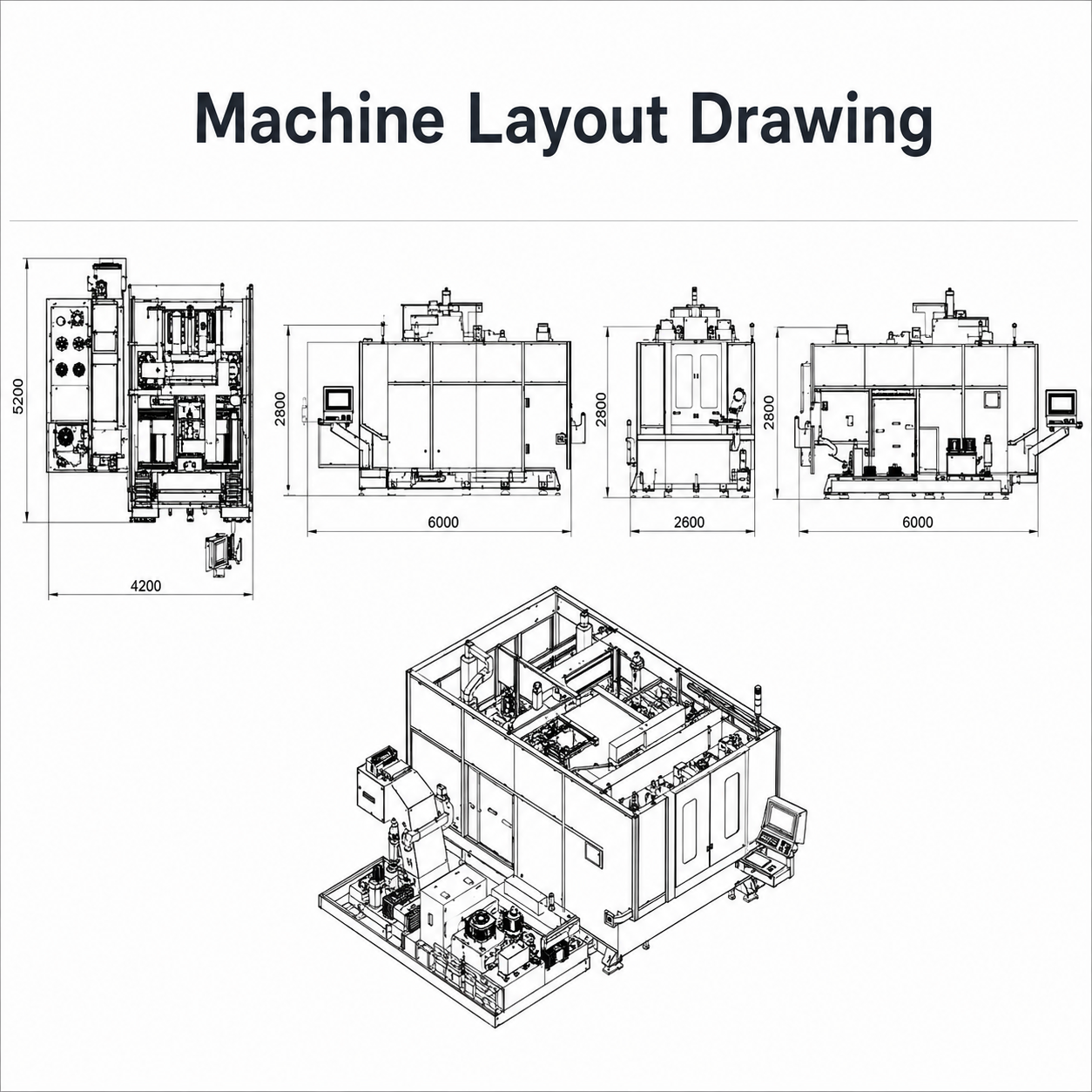 Kolmach Emu500 5-Axis Milling Machine