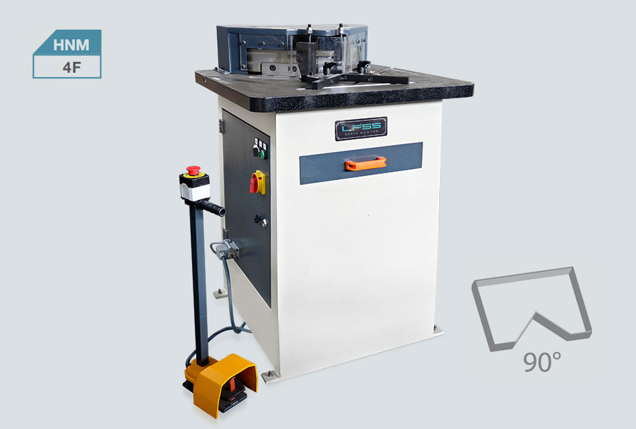 Lfss HNM 4 F - 4 mm Hydraulic Fixed Angle Corner Notcher