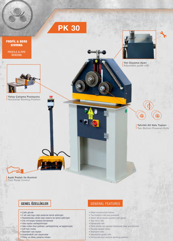 Lfss Pk 30 Profile and Pipe Bending