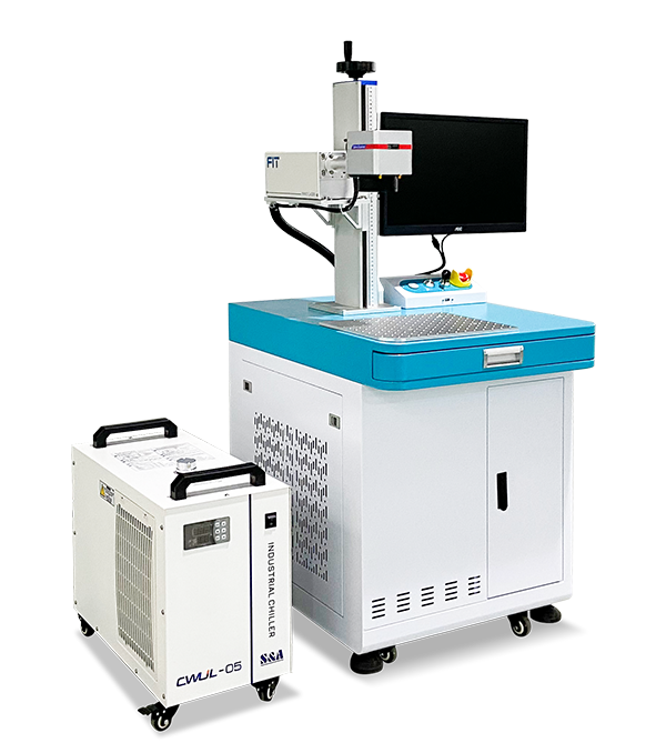 Linyi Ledi Laser 20W UV Laser Marking Machine-Blue Cabinet Model