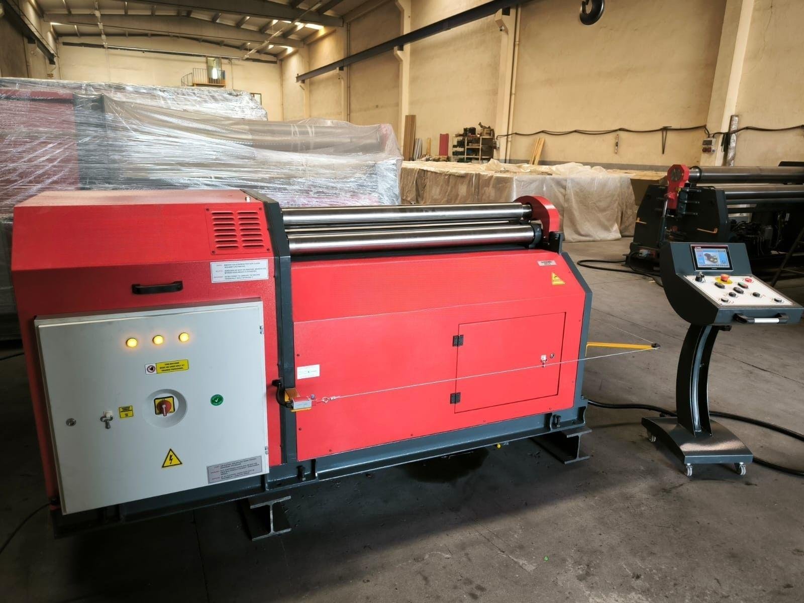 Liva 4RH 1270-100 NC 4Rolls Hyd. Cassette Type Plate Bend. Machine