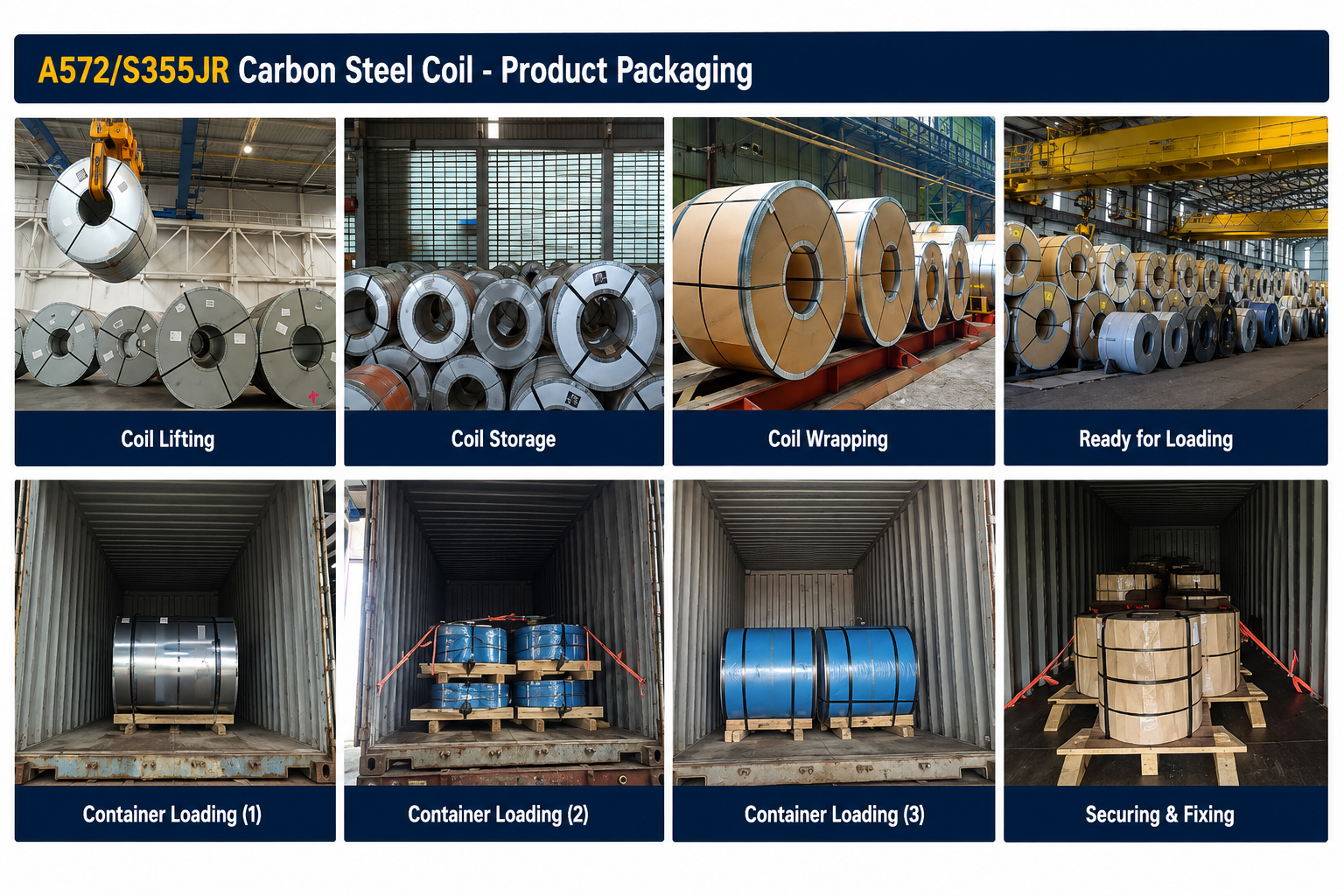 Liva A572-S355JR Carbon Steel Coil