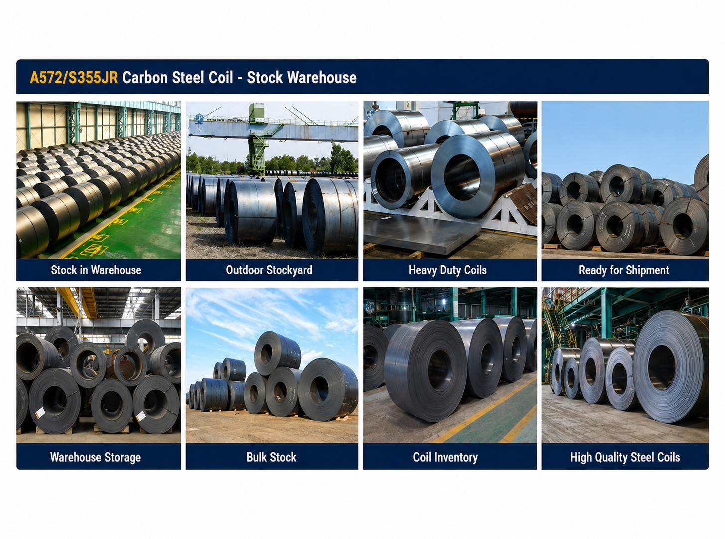 Liva A572-S355JR Carbon Steel Coil