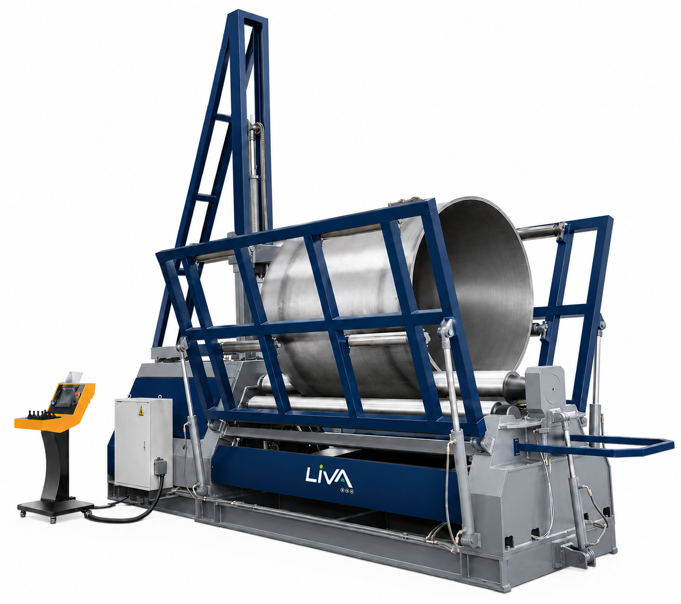 LIVA OEM-CN 4R 2000x450 mm 4Rolls Hydraulic Plate Bending Machine With NC 