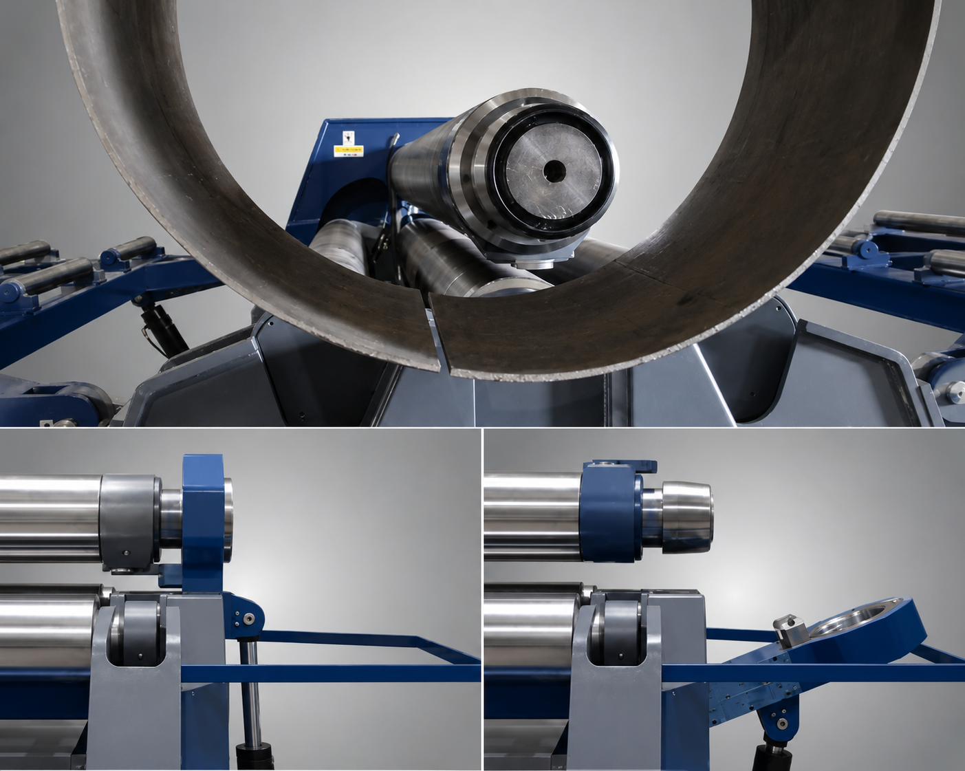 LIVA OEM-CN 4R 2000x450 mm 4Rolls Hydraulic Plate Bending Machine With NC 