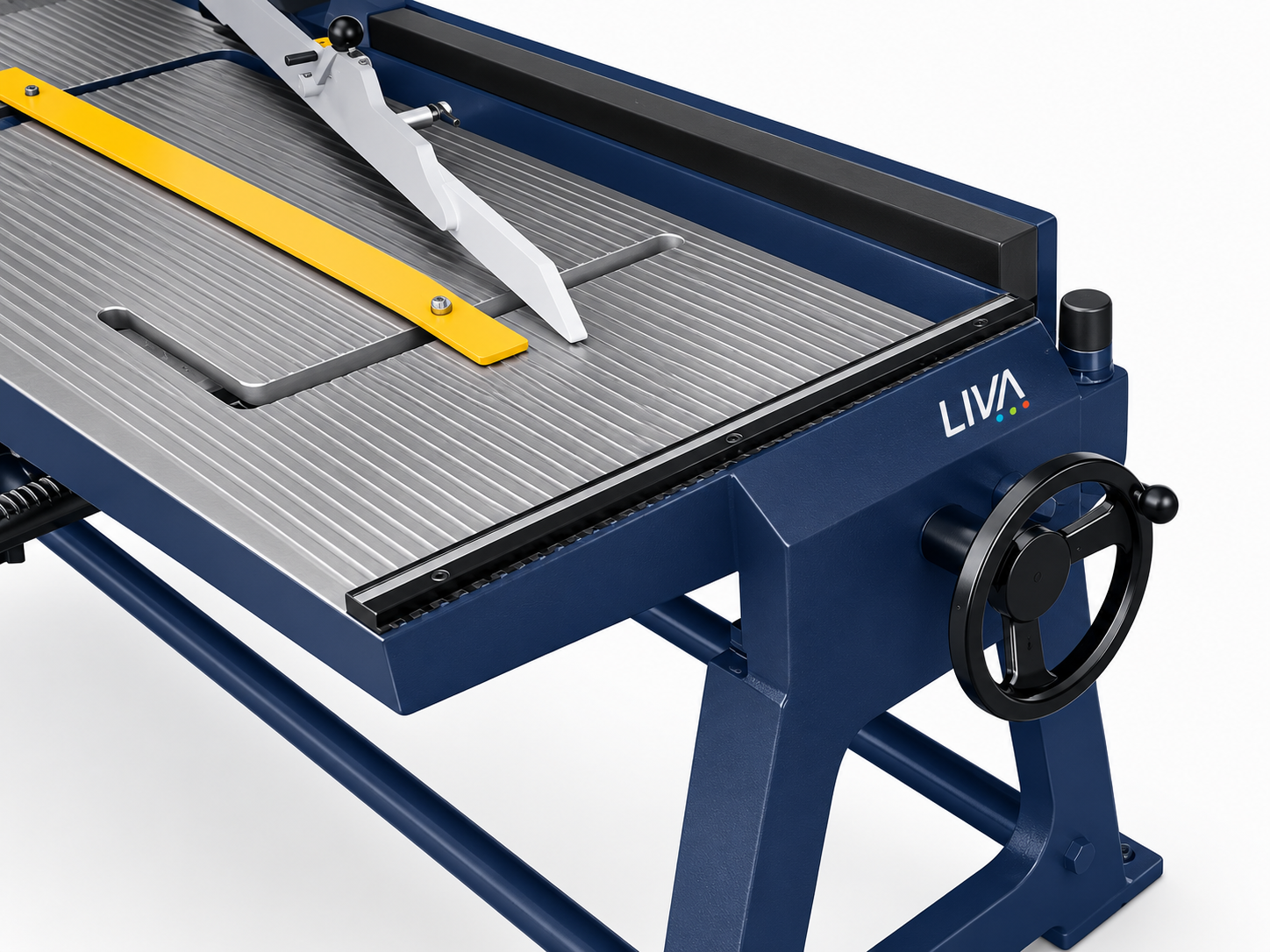 LIVA OEM-TR MHGS-CIC 1050×2 mm Cast Iron Construction Manual Hand Lever Guillotine Shear