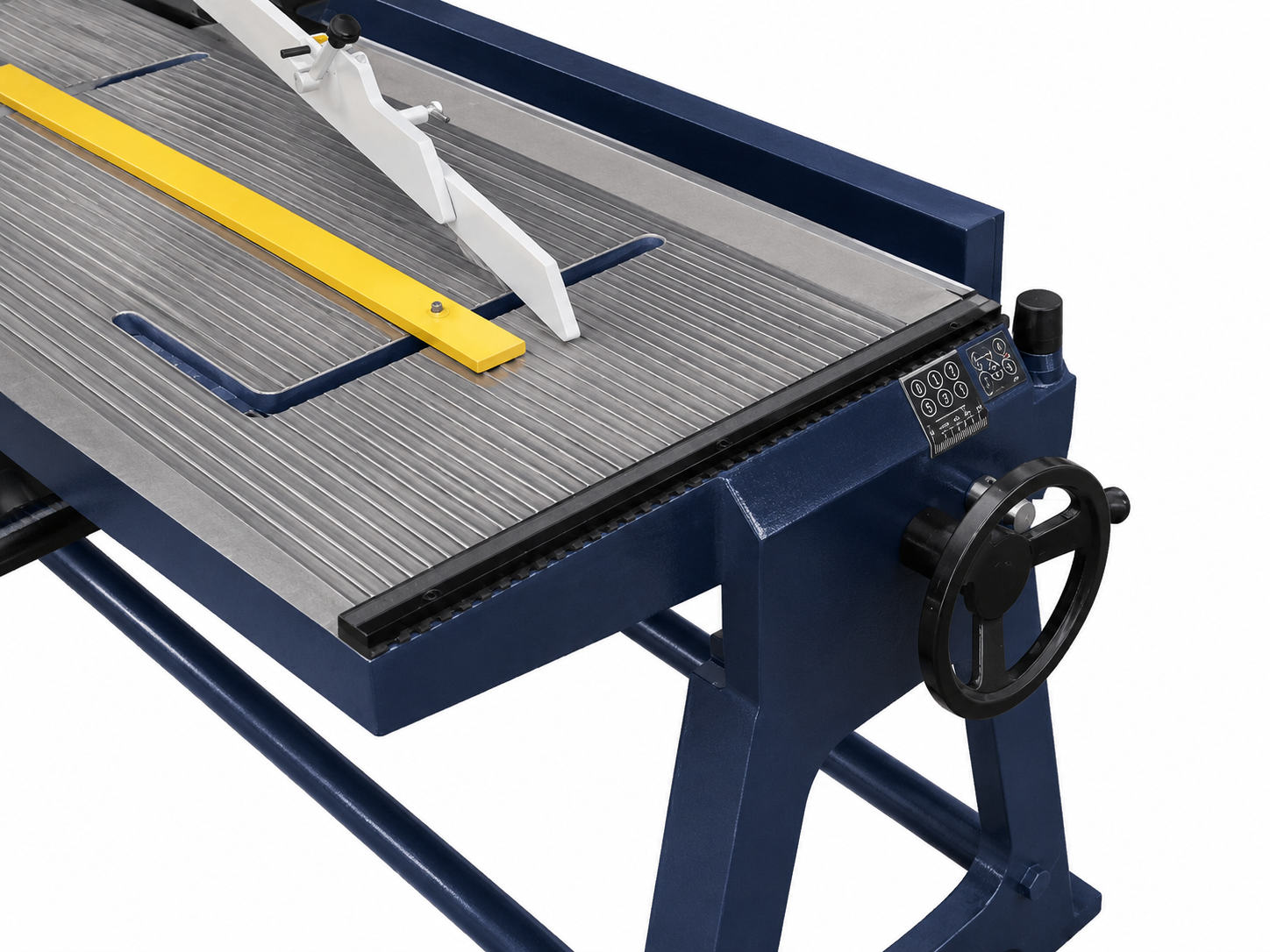 LIVA OEM-TR MHGS-CIC 1270×2 mm Cast Iron Construction Manual Hand Lever Guillotine Shear