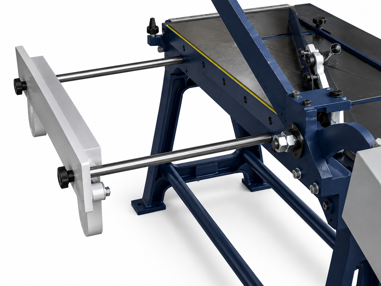 LIVA OEM-TR MHGS-DR-WSC 1050×1.5 mm Welded Steel Construction Double Rack Manual Hand Lever Guillotine Shear