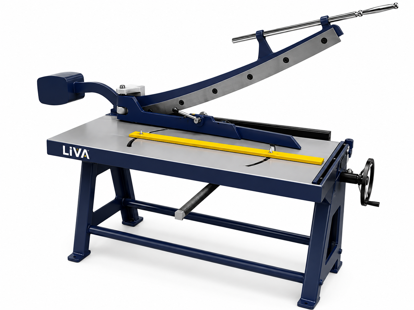 LIVA OEM-TR MHGS-LDWSC 1020×1.5 mm Light Duty Welded Steel Construction Manual Hand Lever Guillotine Shear