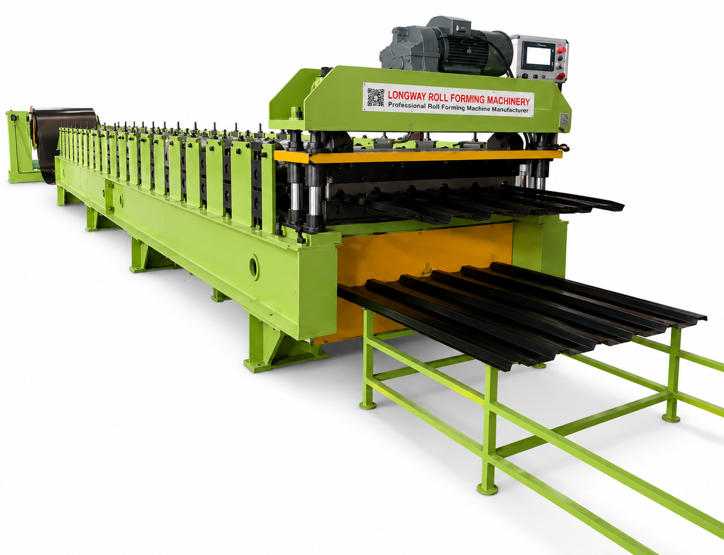 Longway T35 Motor Cutting Metal Roof Sheet Forming Machine 25m-min