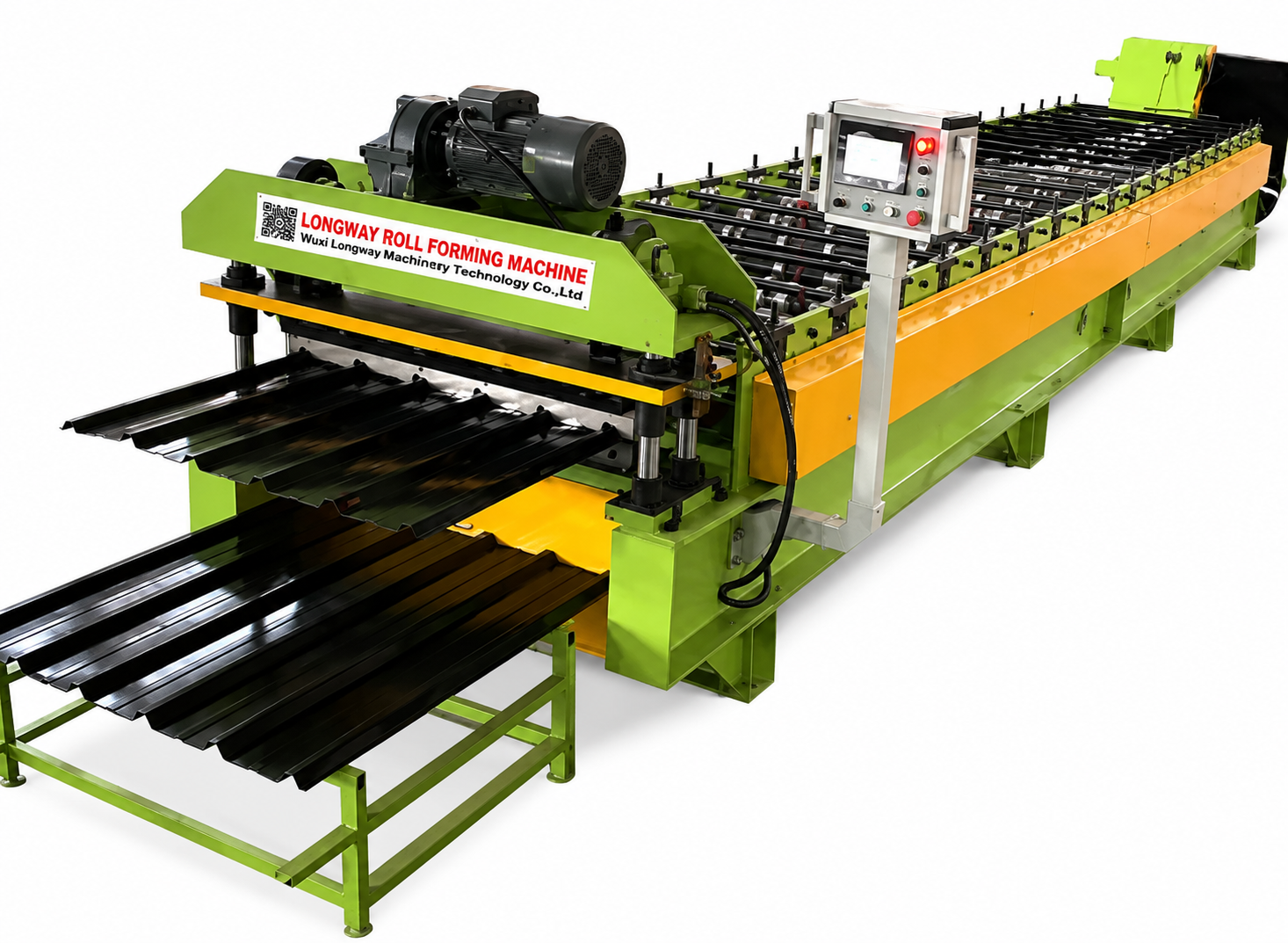 Longway T35 Motor Cutting Metal Roof Sheet Forming Machine 25m-min