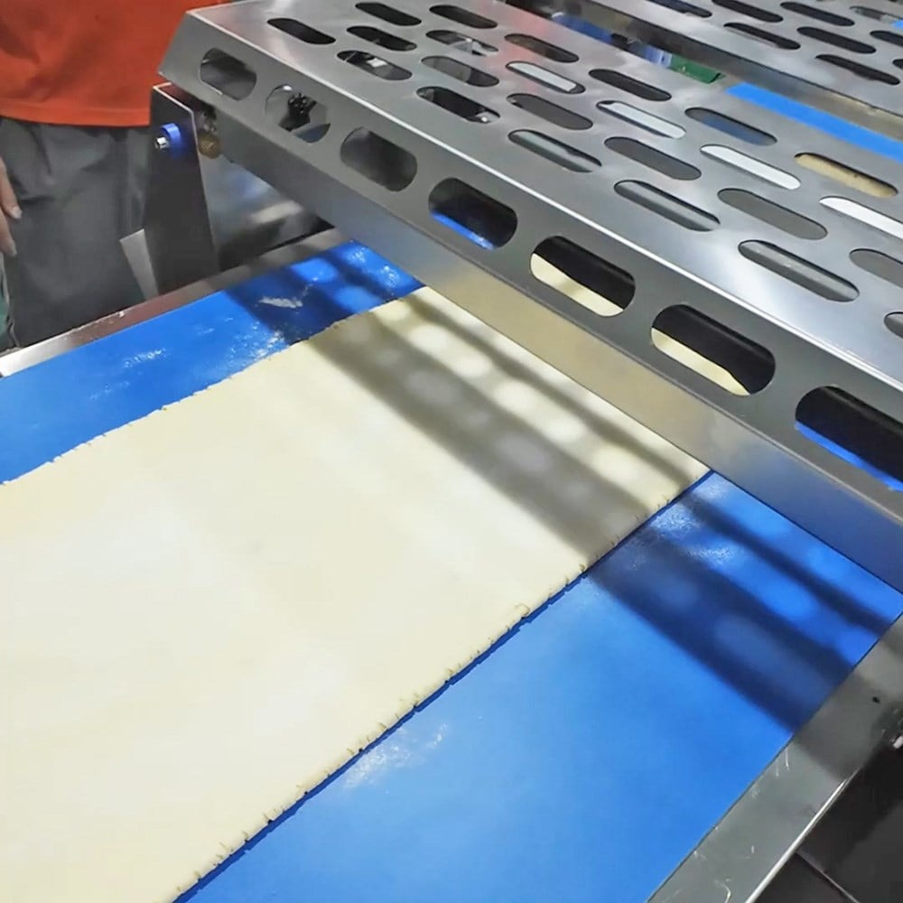 MASBAKE MS-055 Automatic Shortcrust Pastry Tart Shell Dough Shaping & Cutting Machine