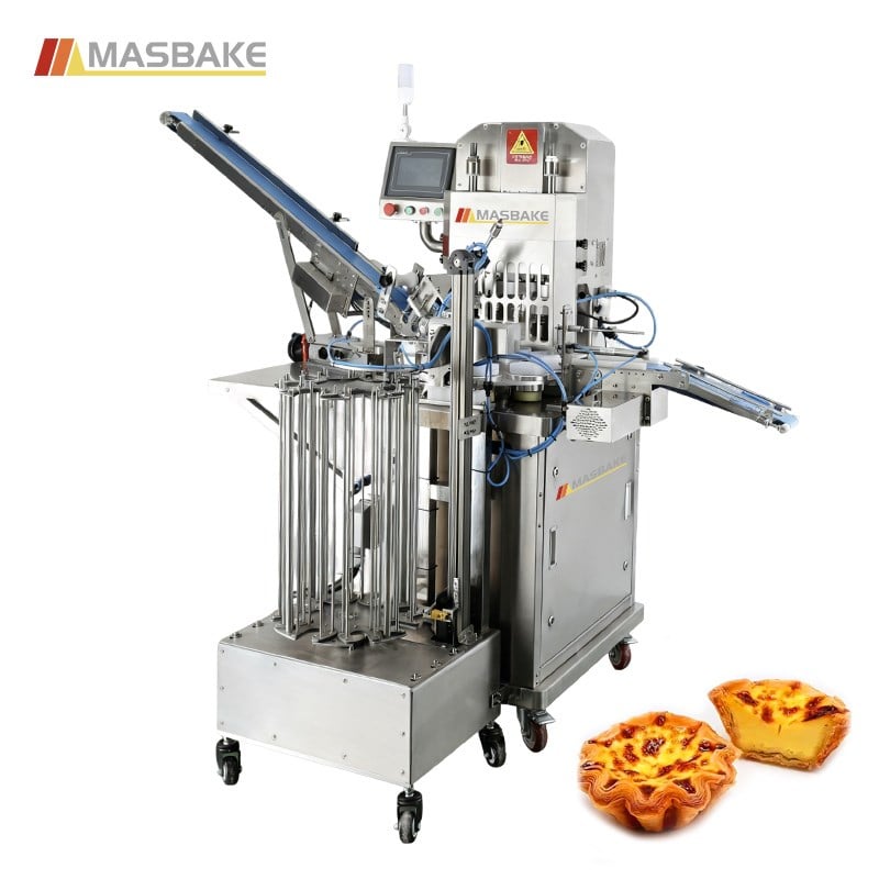 MASBAKE MS-090F Fully Automatic Hand-Imitating Fluted Tart Machine