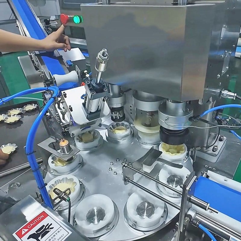 MASBAKE MS-090F Fully Automatic Hand-Imitating Fluted Tart Machine