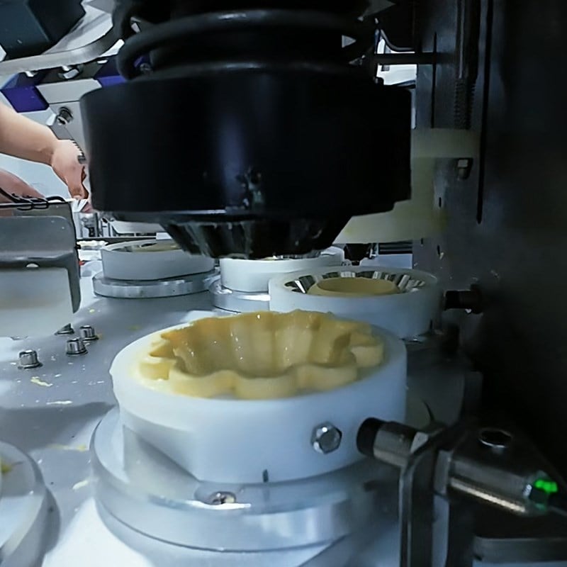 MASBAKE MS-090F Fully Automatic Hand-Imitating Fluted Tart Machine