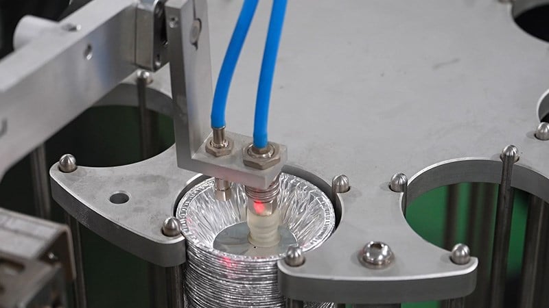 MASBAKE MS-110 Industrial Hand-Imitating Egg Tart Shell Forming Machine (Six-Channel)