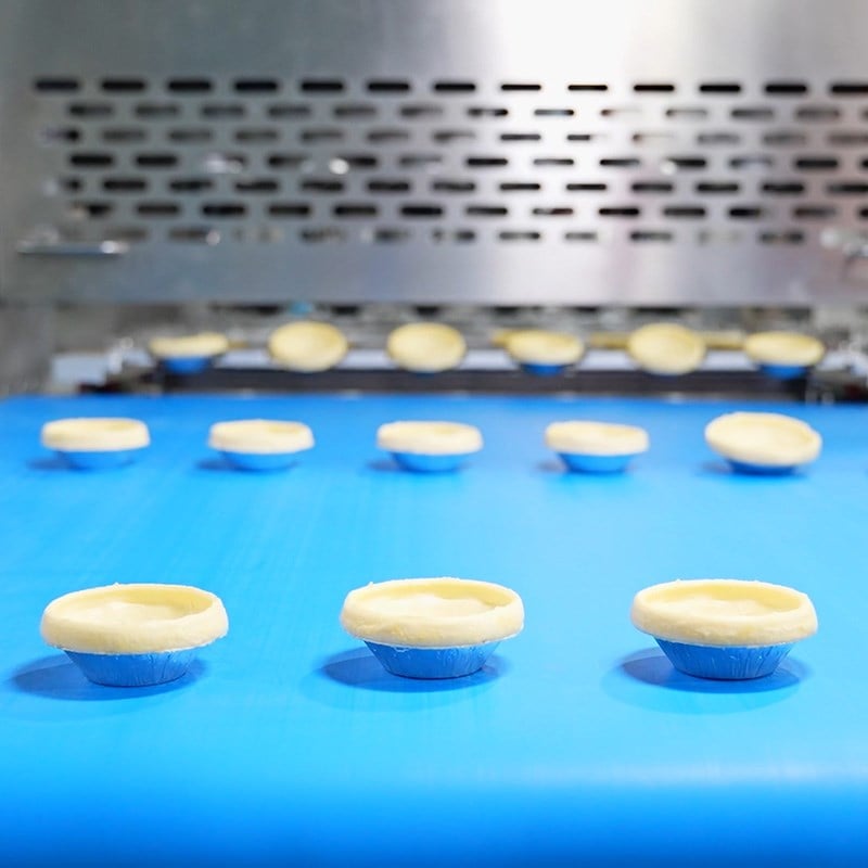 MASBAKE MS-110 Industrial Hand-Imitating Egg Tart Shell Forming Machine (Six-Channel)